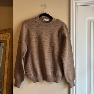 100% Pure Wool Crewneck Sweater